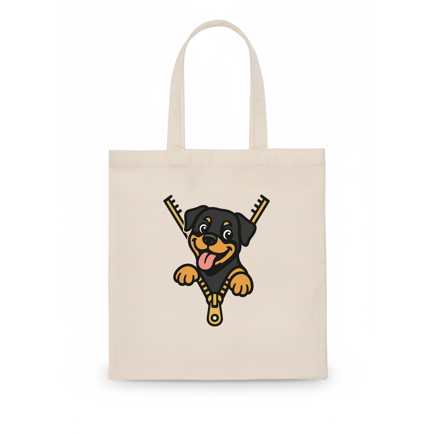 Rottweiler - Tote Bag - white