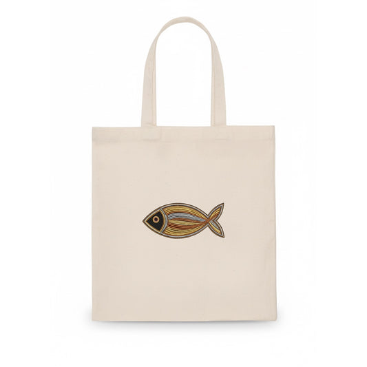 Ichthys - Tote Bag - white