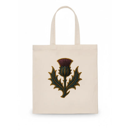 Scottish Thistle  - Tote Bag - white