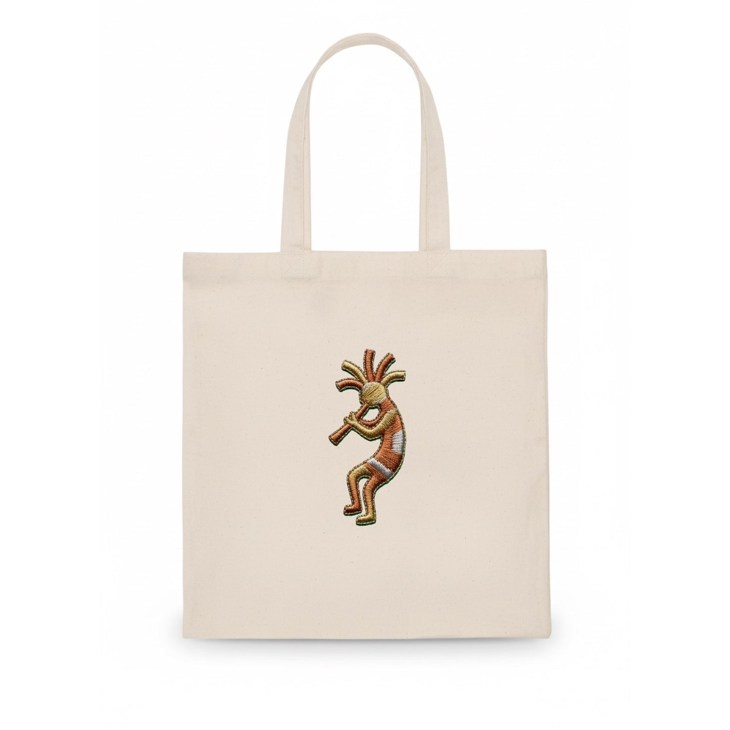 Kokopelli - Tote Bag - white