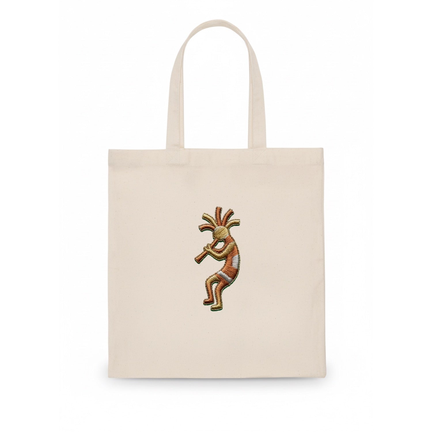 Kokopelli - Tote Bag - white