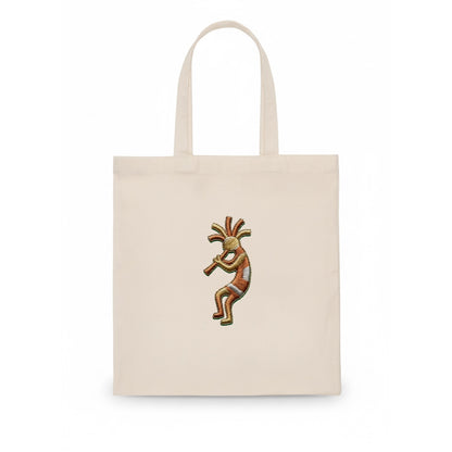 Kokopelli - Tote Bag - white