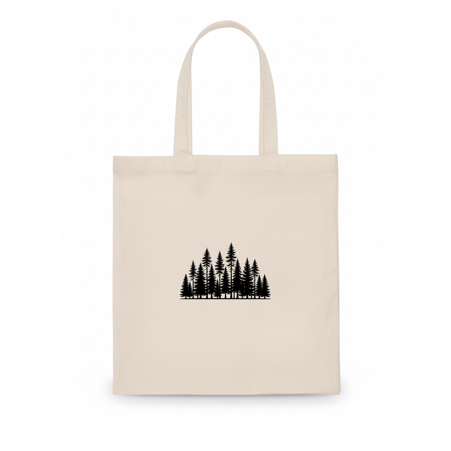 Pine Forest - Tote Bag - white