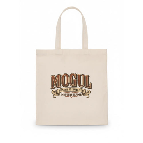Bold typography design - MOGUL - business builder, industry leader - Tote Bag