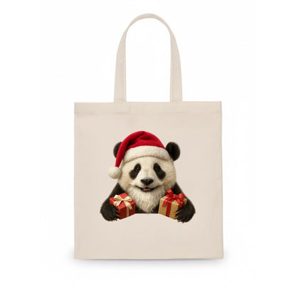 Santa Panda  - Tote Bag - white