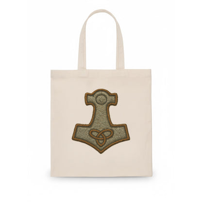 Mjolnir - Tote Bag - white