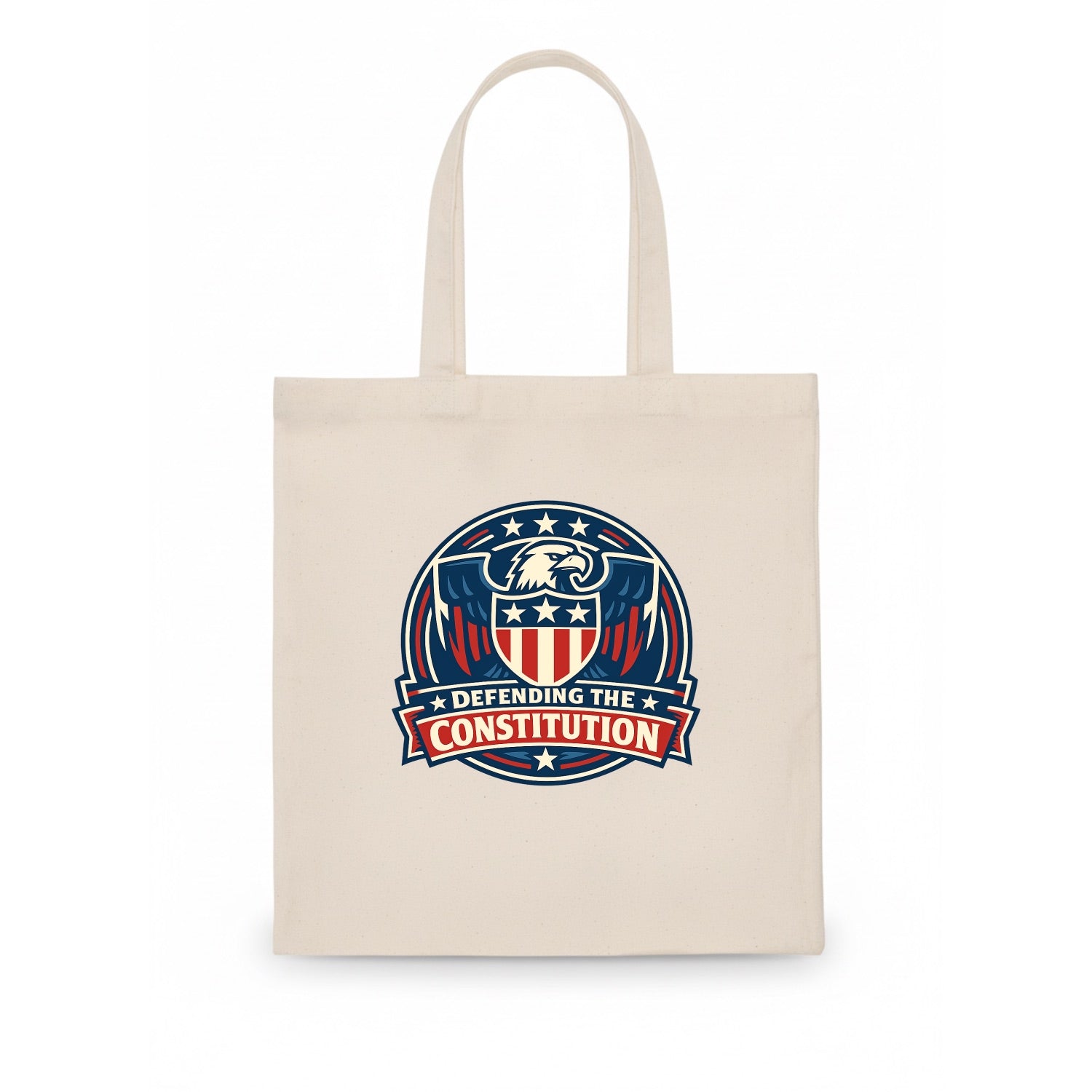 Defend Constitution - Tote Bag - white