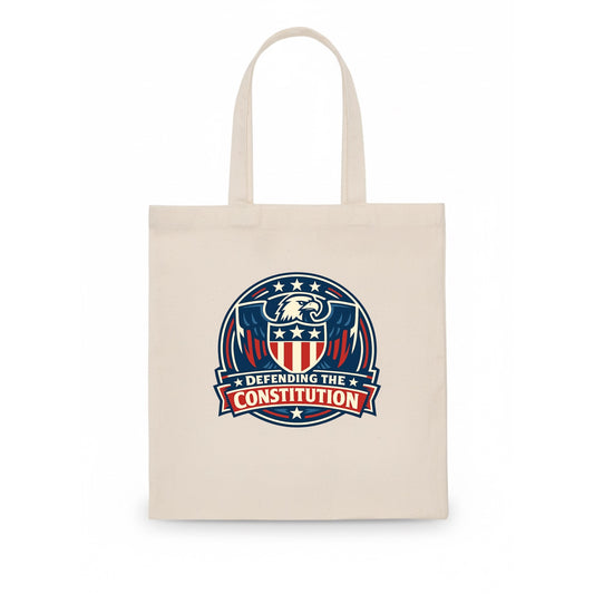 Defend Constitution - Tote Bag - white