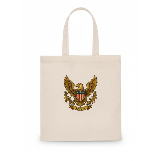Usa Heritage Eagle 3 - Tote Bag - white