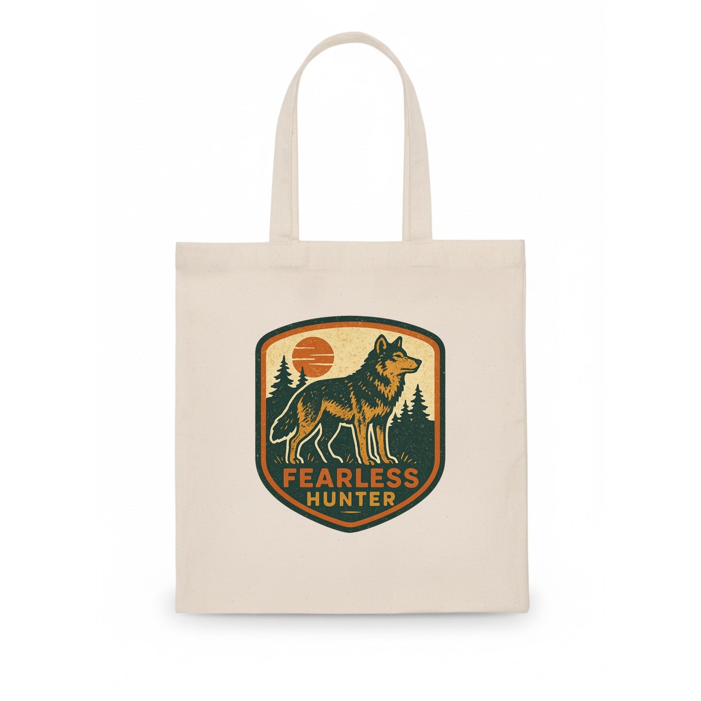 Fearless Hunter  - Tote Bag - white