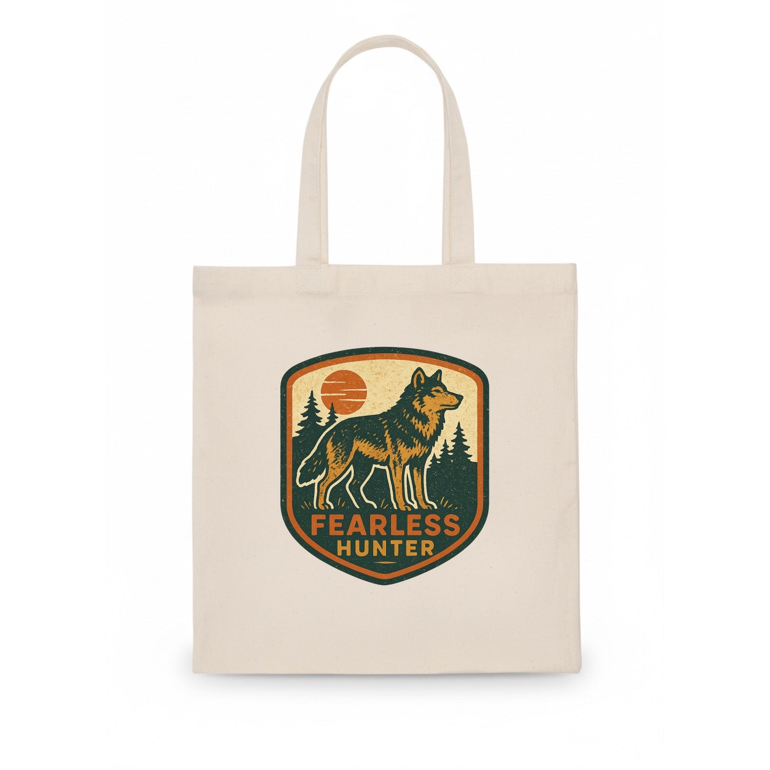 Fearless Hunter  - Tote Bag - white