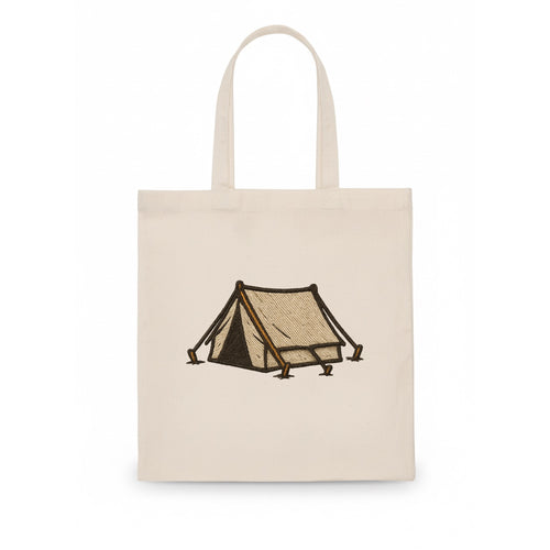 Camping Tent  - Tote Bag