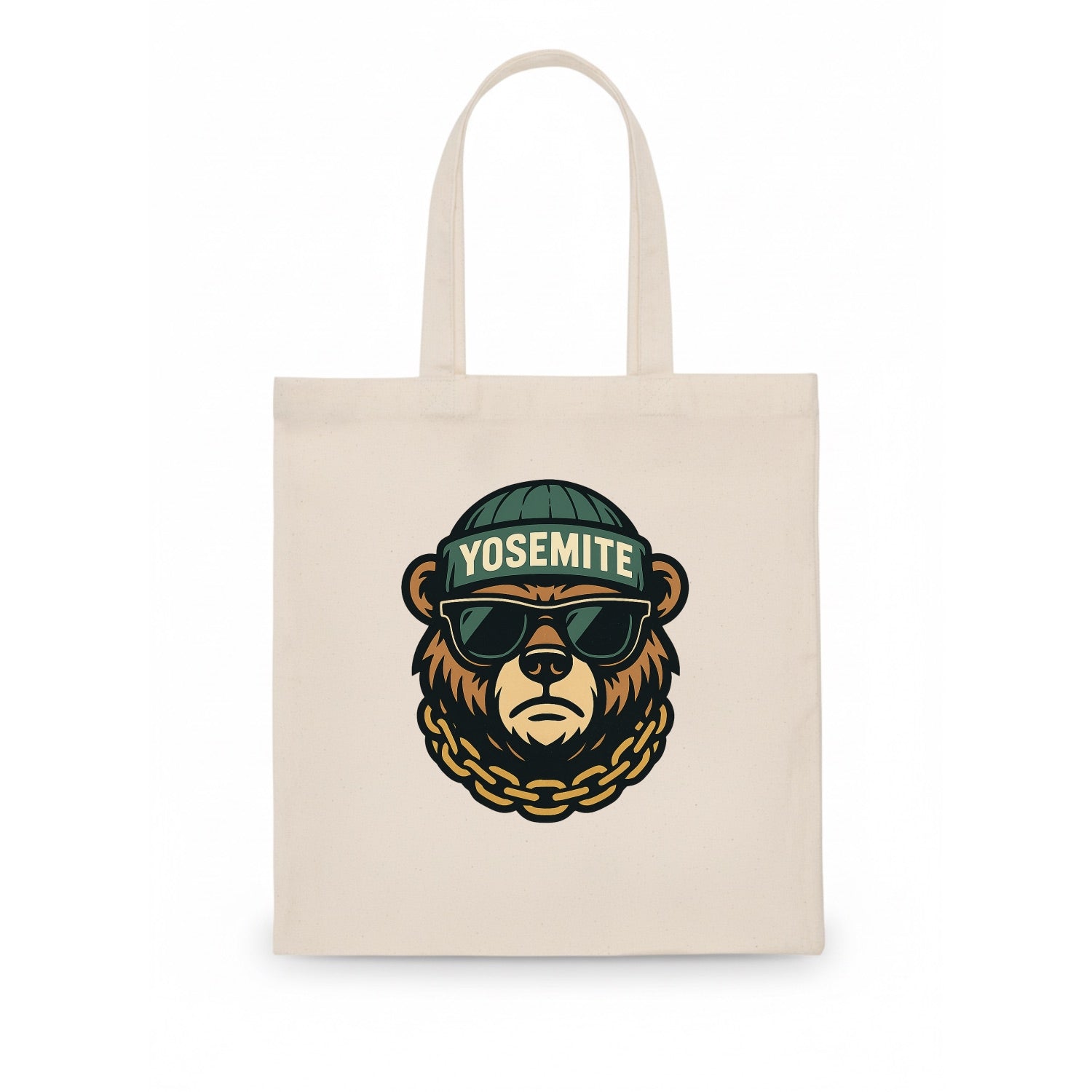 Yosemite Bear - Tote Bag - white