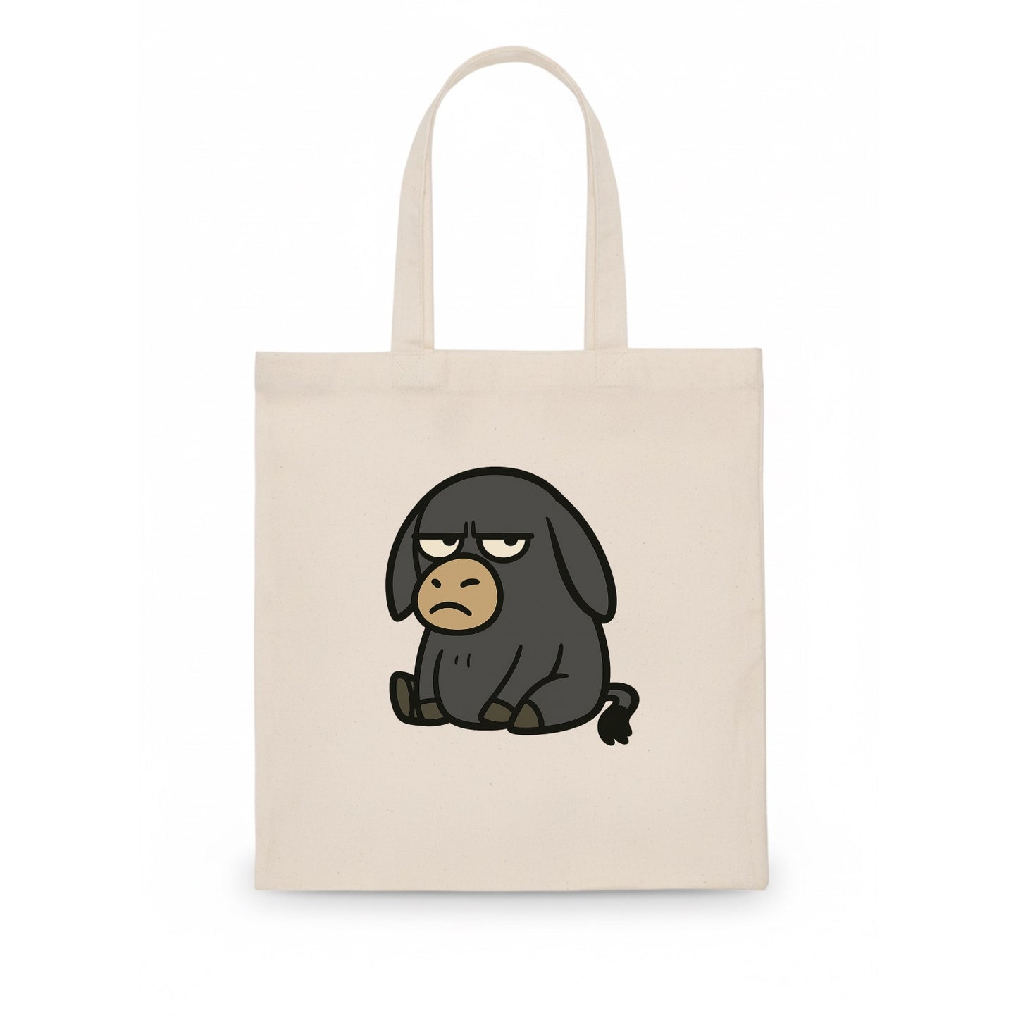 The Donky Judging Silently - Tote Bag - white