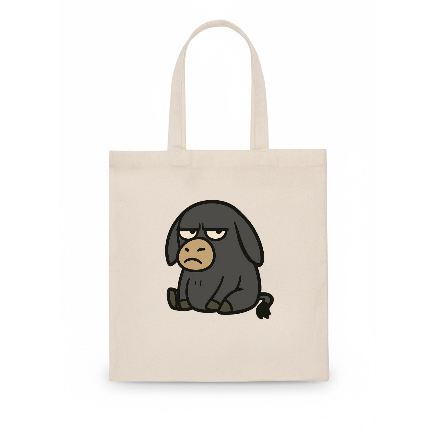 The Donky Judging Silently - Tote Bag - white