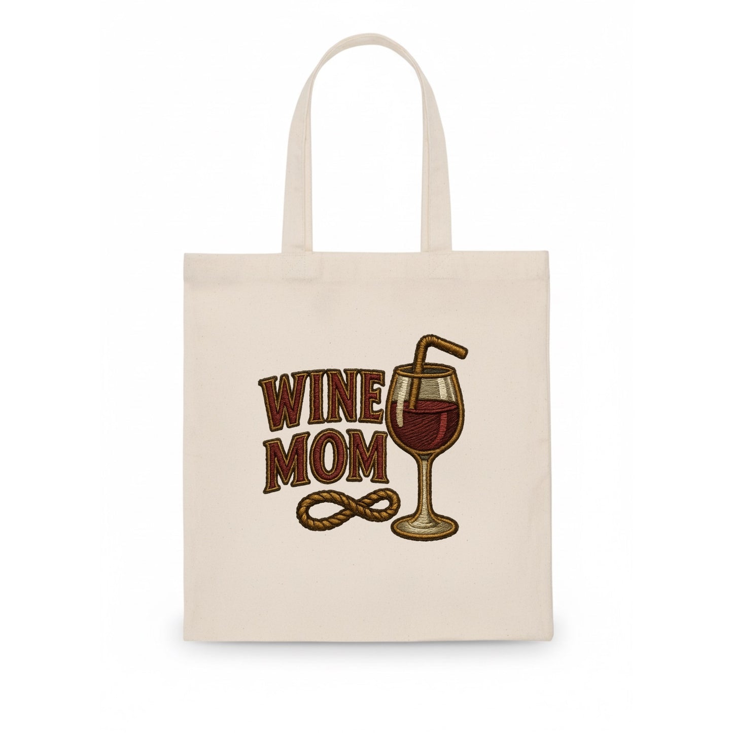 Wine Mom  - Tote Bag - white