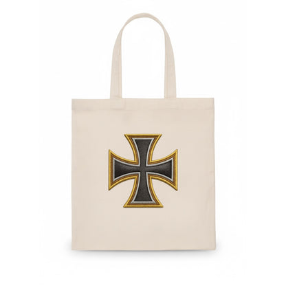 Teutonic Cross  - Tote Bag - white