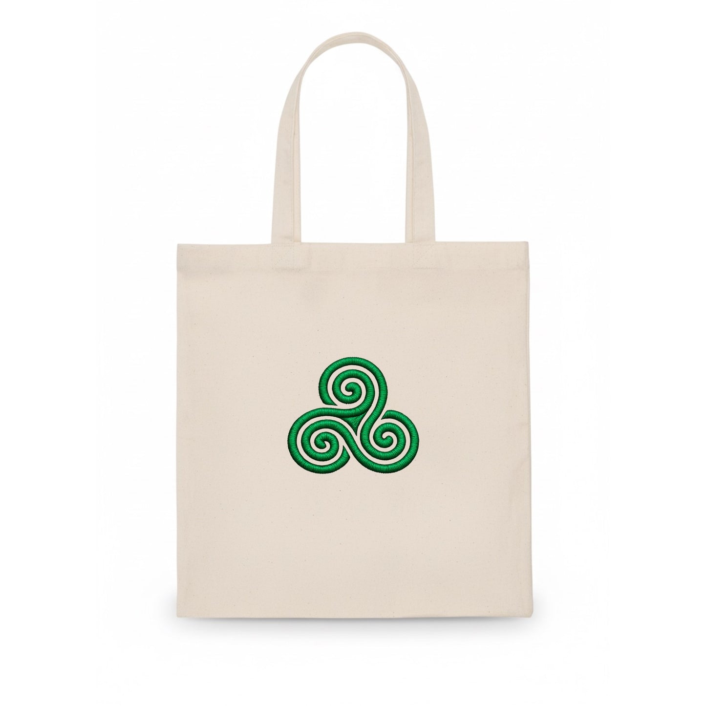 Triple Spiral - Tote Bag - white