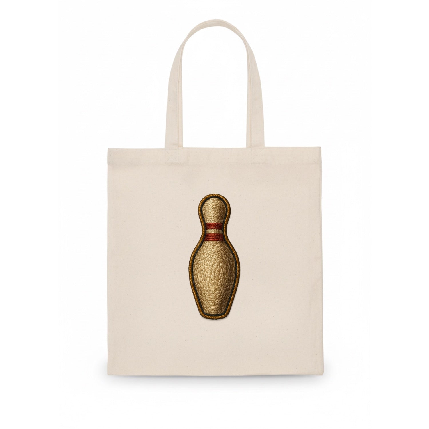 Bowling Pin  - Tote Bag - white