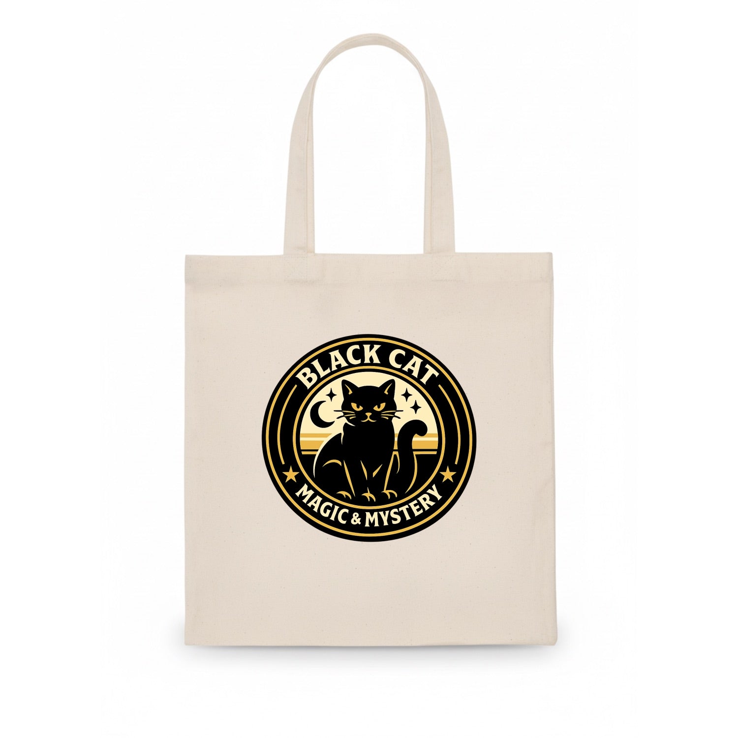 Midnight Prowler Emblem - Tote Bag - white