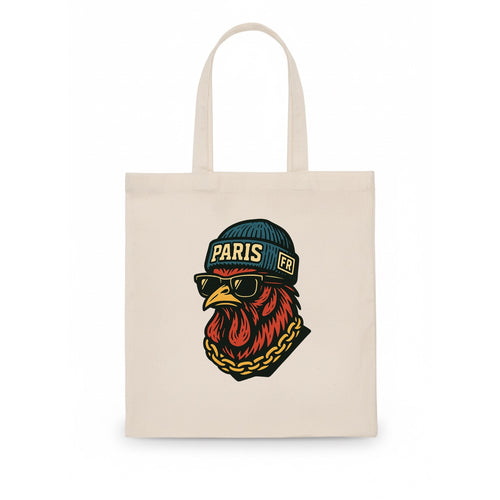 Paris Rooster - Tote Bag
