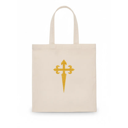 Order Of Santiago Cross - Tote Bag - white