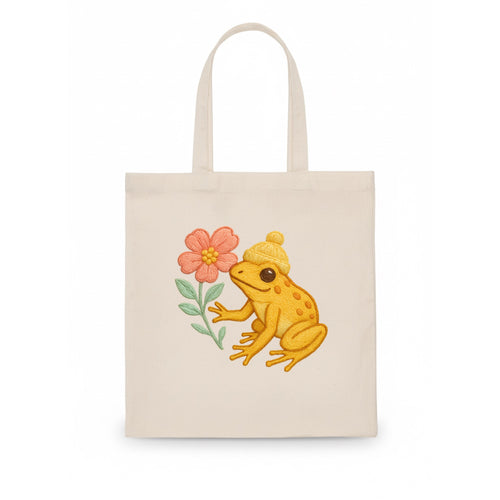 Yellow Dart Frog - Tote Bag