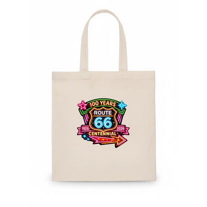 CENTENNIAL BADGE | 100 Years celebration emblem | 1926-2026 dates | Anniversary crest | - Tote Bag - white
