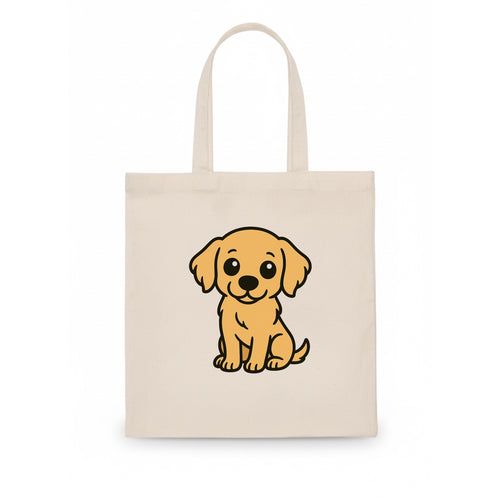 Golden Retriever - Head tilt curious pose - Tote Bag