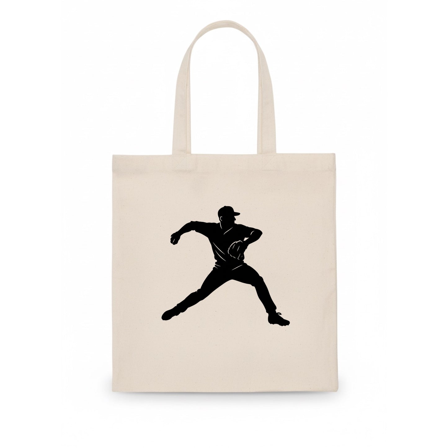 Baseball pitcher wind-up motion - Tote Bag - white