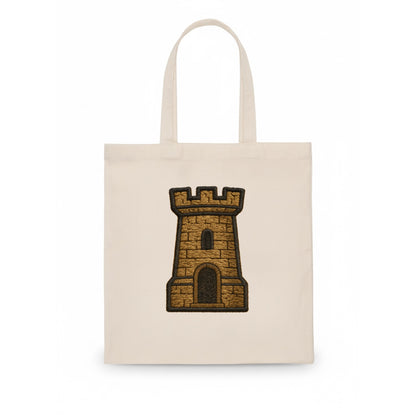 Castle Tower  - Tote Bag - white