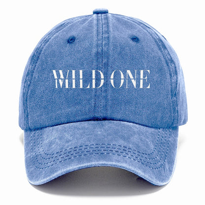 Wild One Mild One Split Feelings Classic Cap – Summer Sky