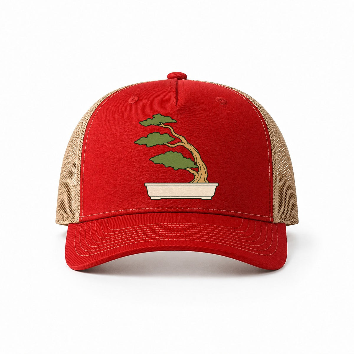 Red-Khaki — front view
