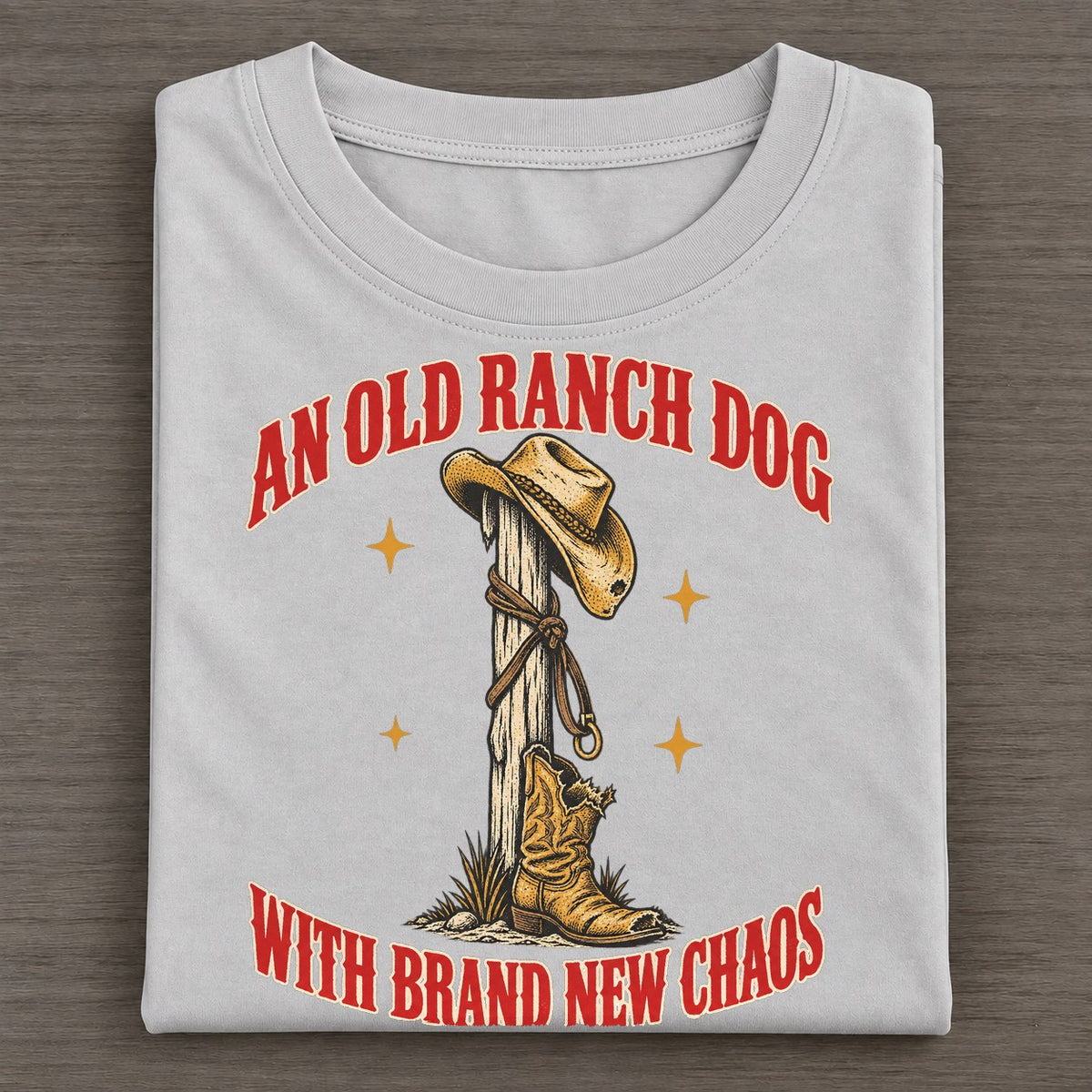 With Brand New Chaos Unhinged Affirmations Classic T-shirt – Grey