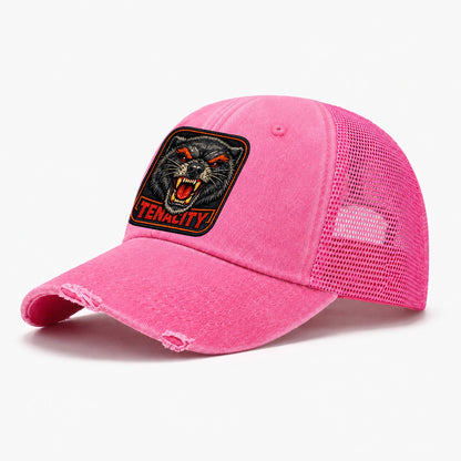 Wolverine Tenacity Badge Washed Trucker Hat – Rose