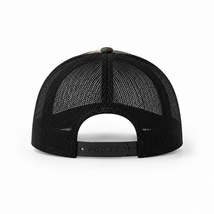 Woodland Camo-Black — back view