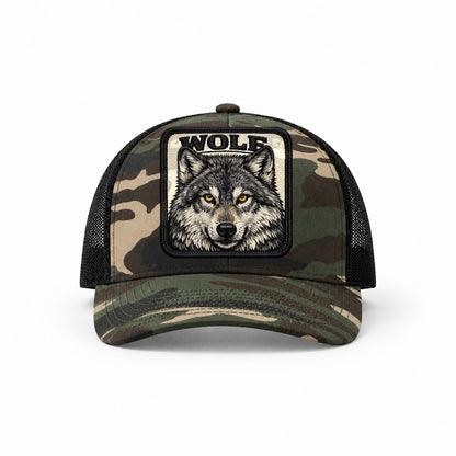 Woodland Camo-Black — front view