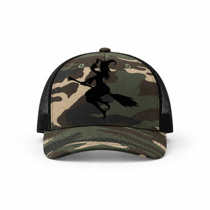 Woodland Camo-Black — front view