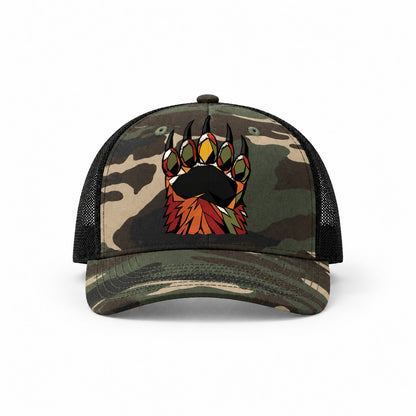 Woodland Camo-Black — front view