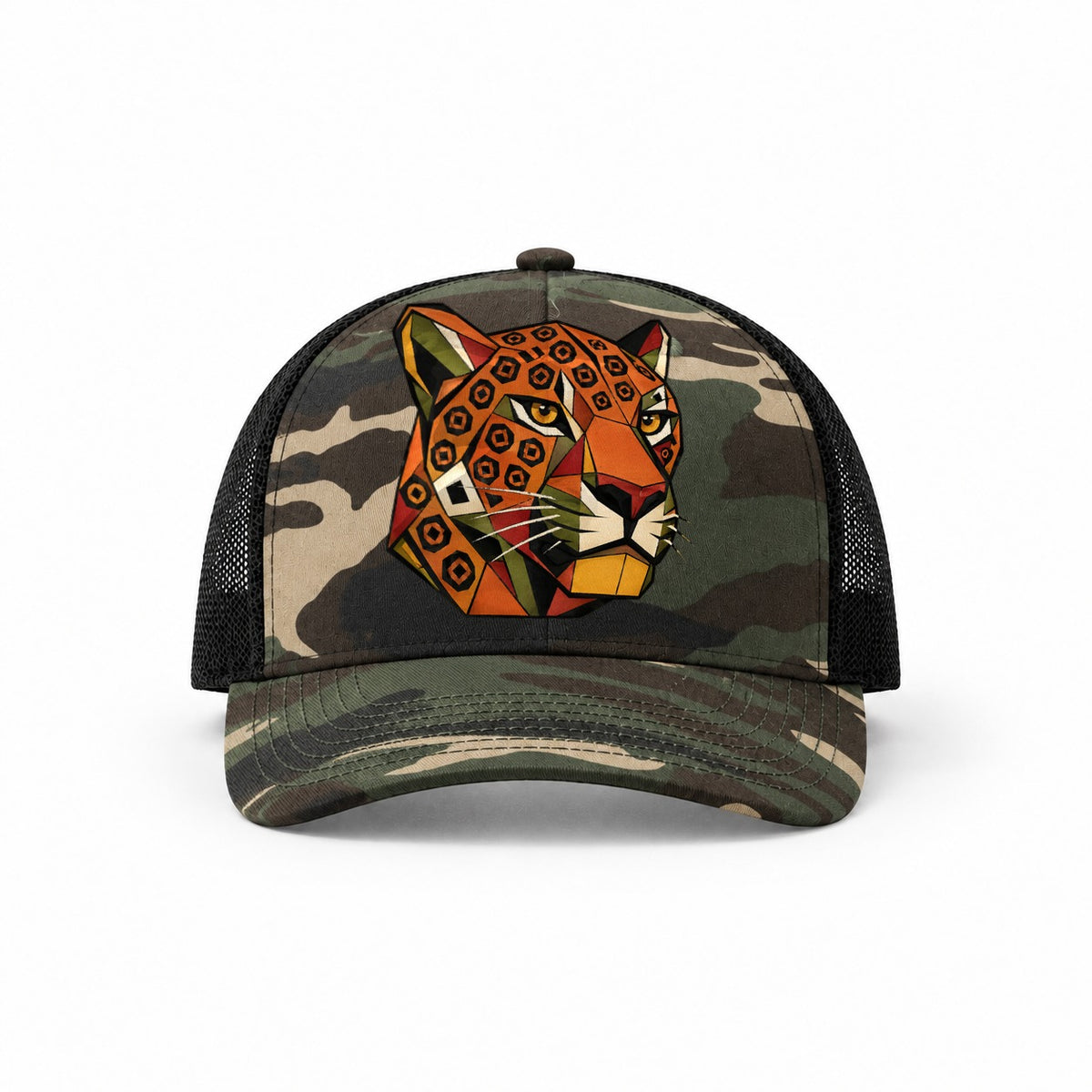 Woodland Camo-Black — front view