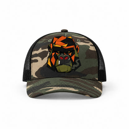 Woodland Camo-Black — front view