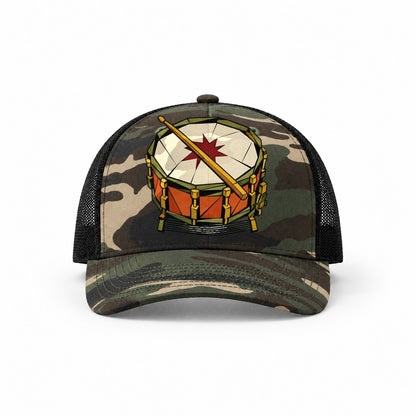 Woodland Camo-Black — front view