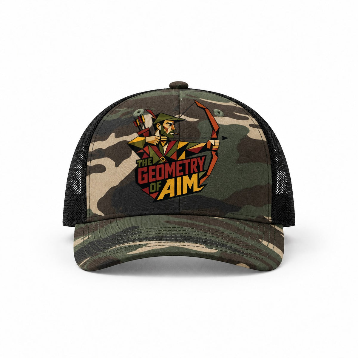 Woodland Camo-Black — front view