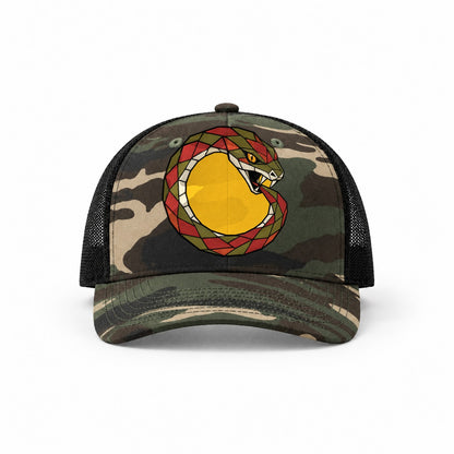 Woodland Camo-Black — front view