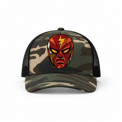 Woodland Camo-Black — front view