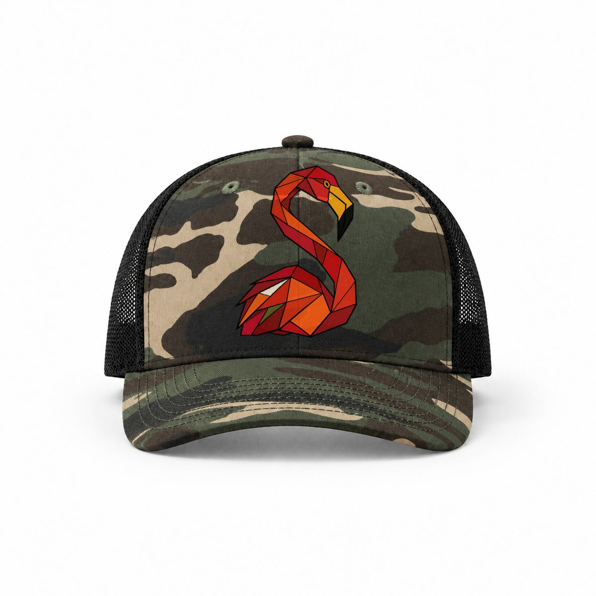 Woodland Camo-Black — front view