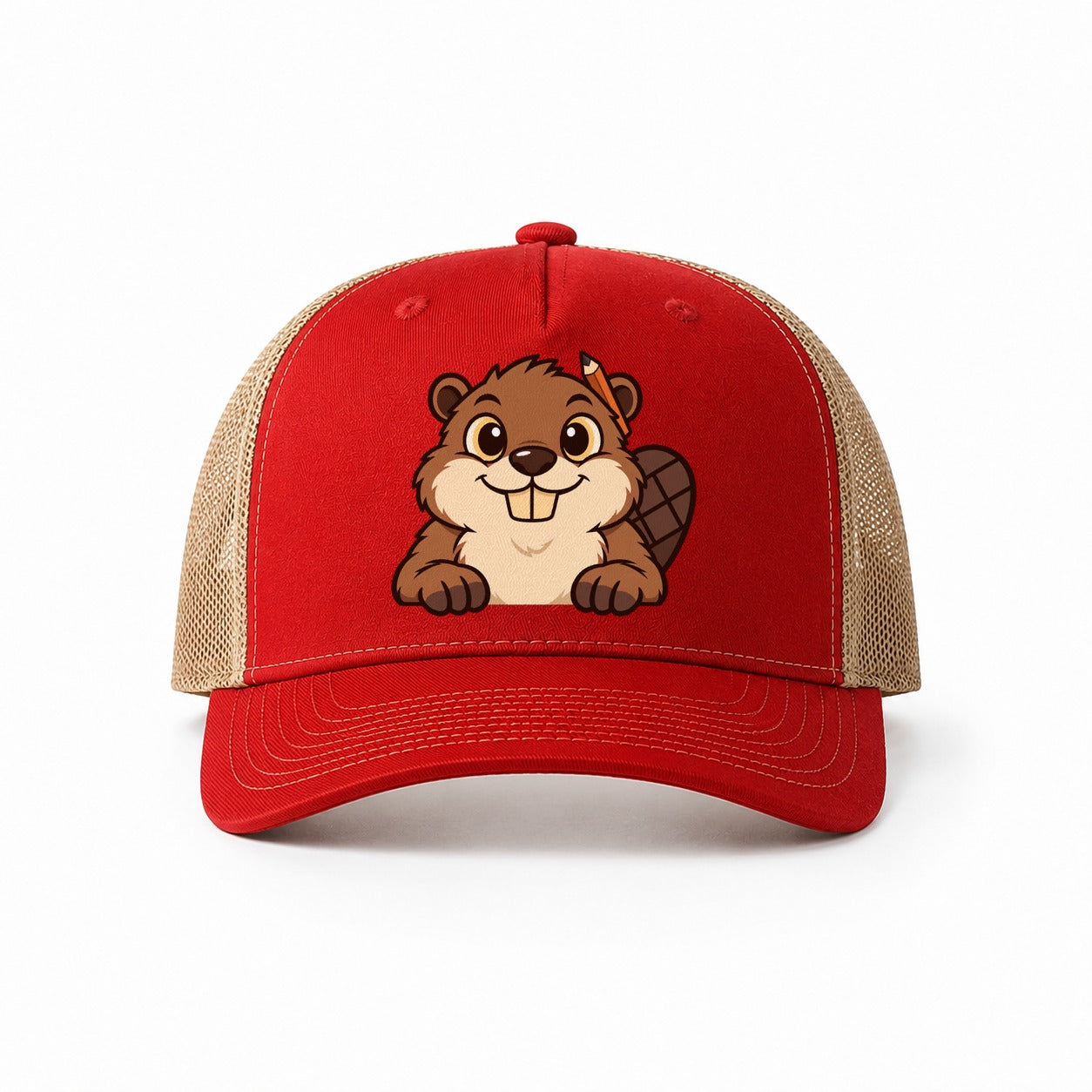 Red-Khaki — front view