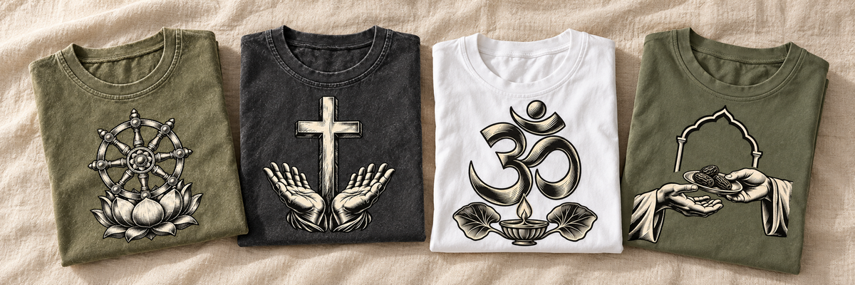 World Faiths Ink Figures collection banner