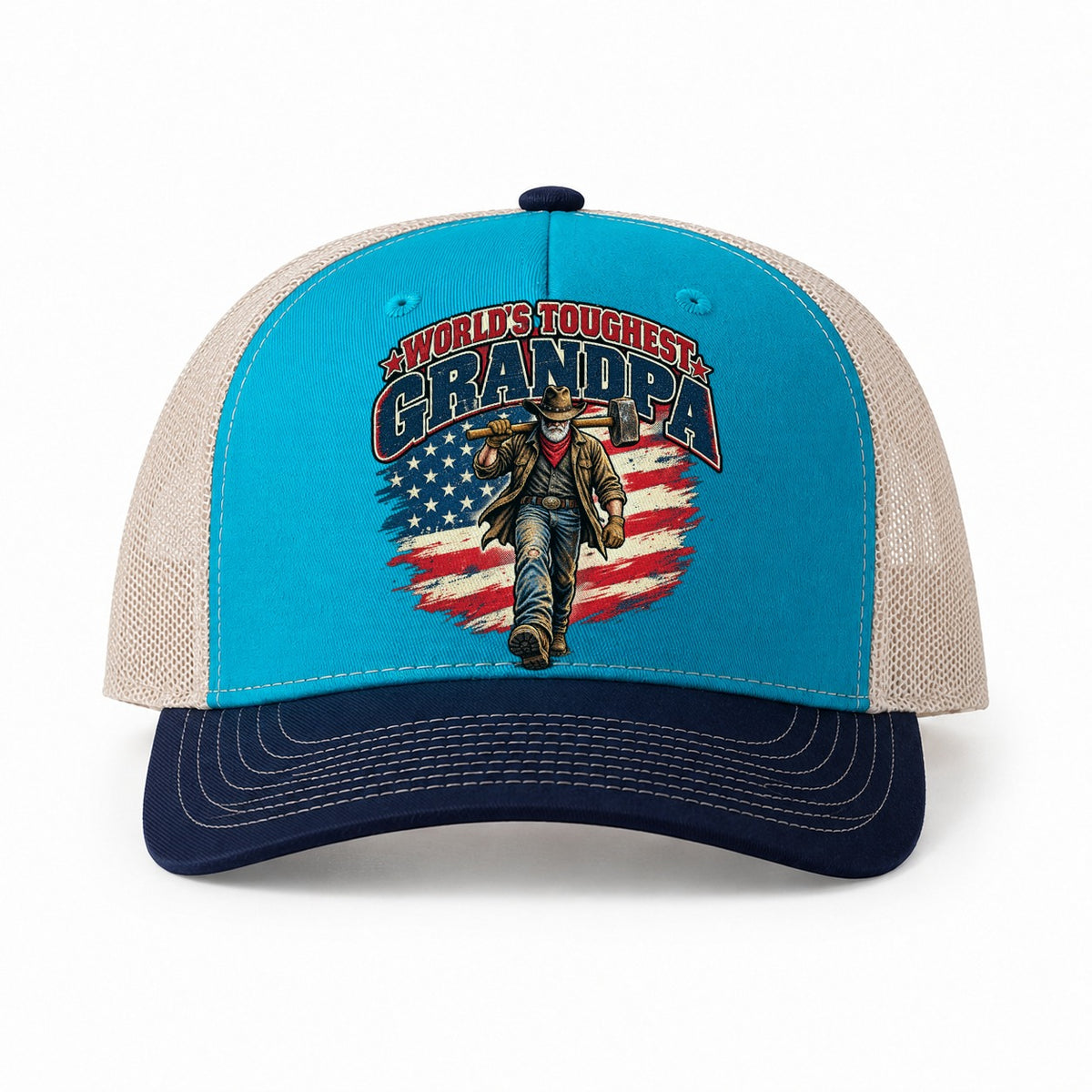 Teal-Navy — front view