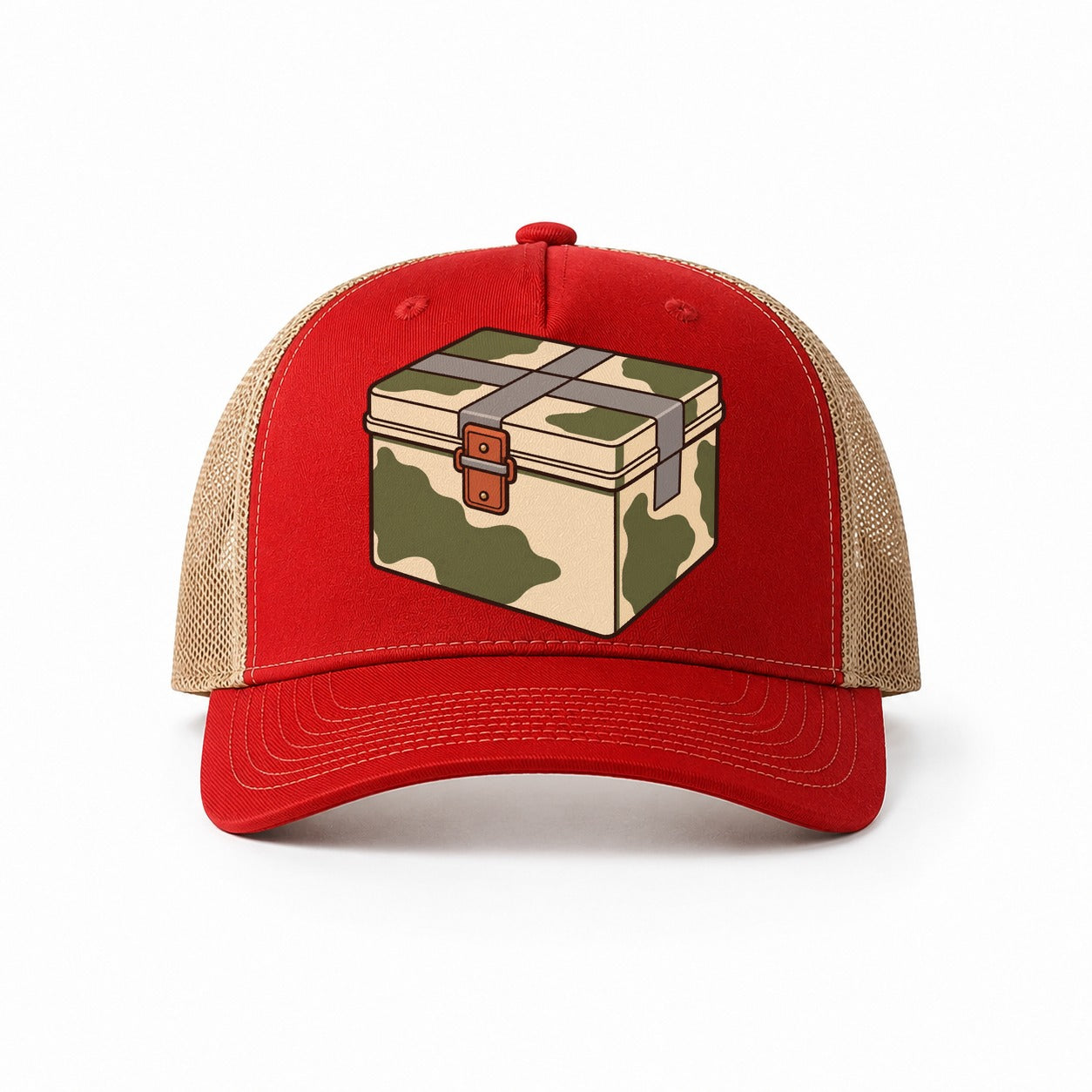 Red-Khaki — front view